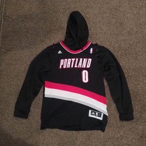Damian Lillard Jersey hoodie sweatshirt